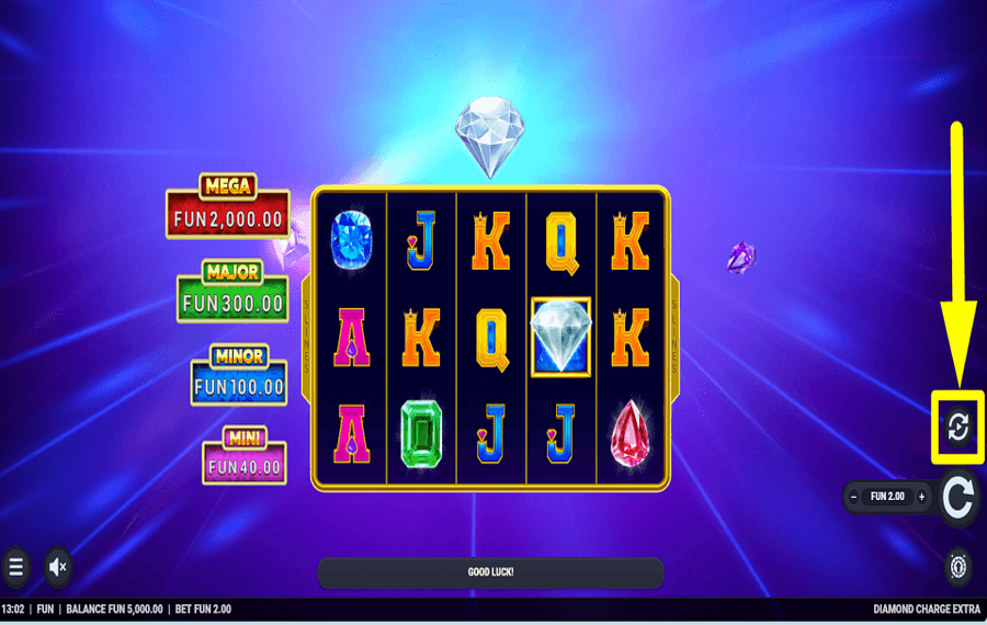 Diamond Charge Extra ВРАЩЕНИЕ В АВТОМАТИЧЕСКОМ РЕЖИМЕ.