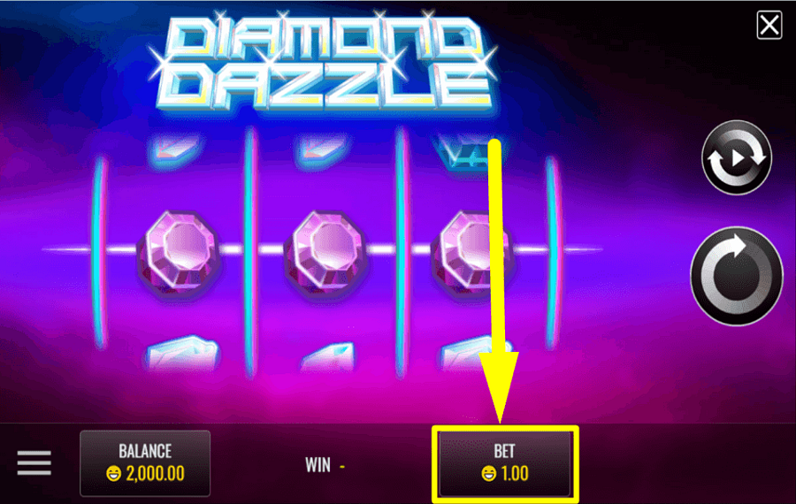 Diamond Dazzle FAITES VOTRE PARI.