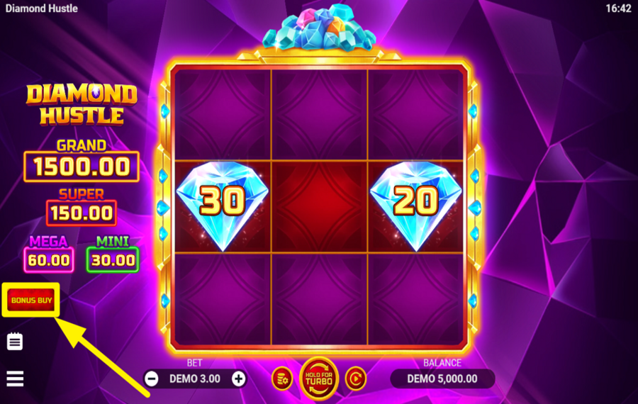 Diamond Hustle PRENDI QUALCHE GIRO GRATUITO.