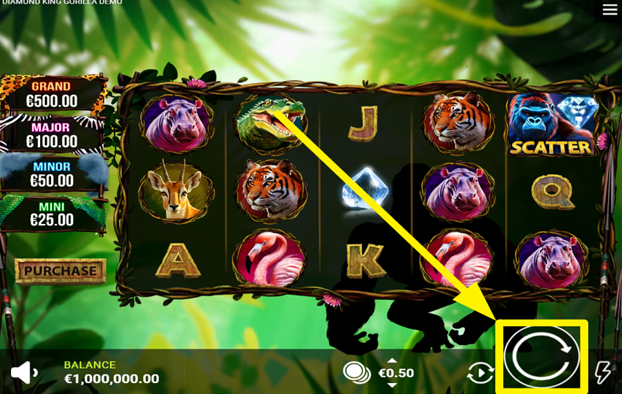 Diamond King Gorilla ENTZÜNDEN SIE DIE BEGEISTERUNG!