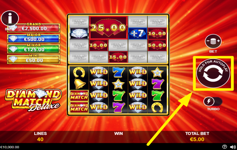 Diamond Match Deluxe ВСТУПАЙТЕ В ДЕЙСТВИЕ!