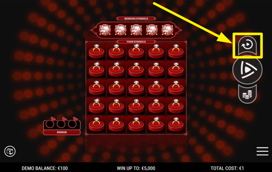 Diamond Payout 10th Anniversary Edition ACTIVER LA LECTURE AUTOMATIQUE.