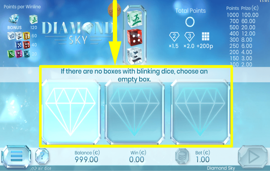 Diamond Sky SCEGLI UNA SCATOLA.