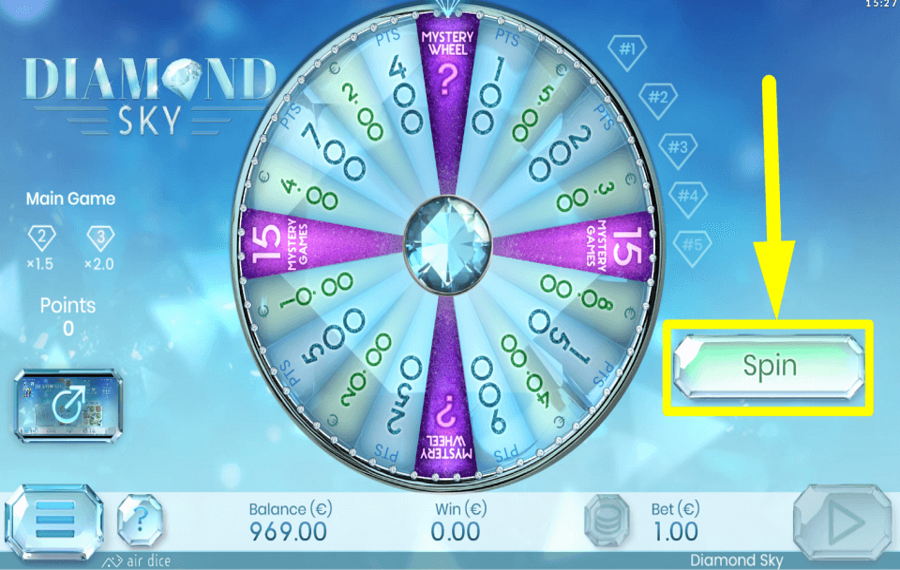 Diamond Sky FAI UN GIRO.