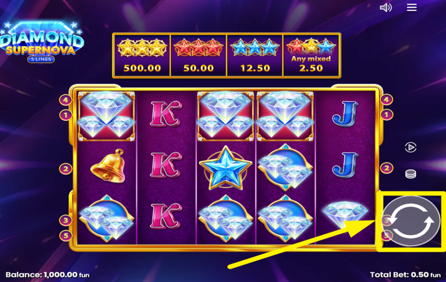 Diamond Supernova 5 PLAY THE GAME.