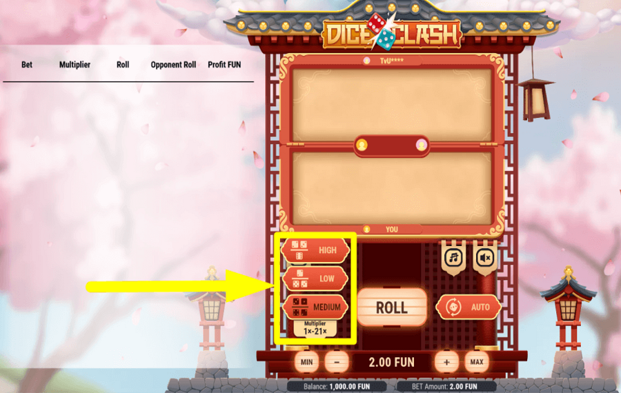 Dice Clash ИЗМЕНИТЕ УРОВЕНЬ.