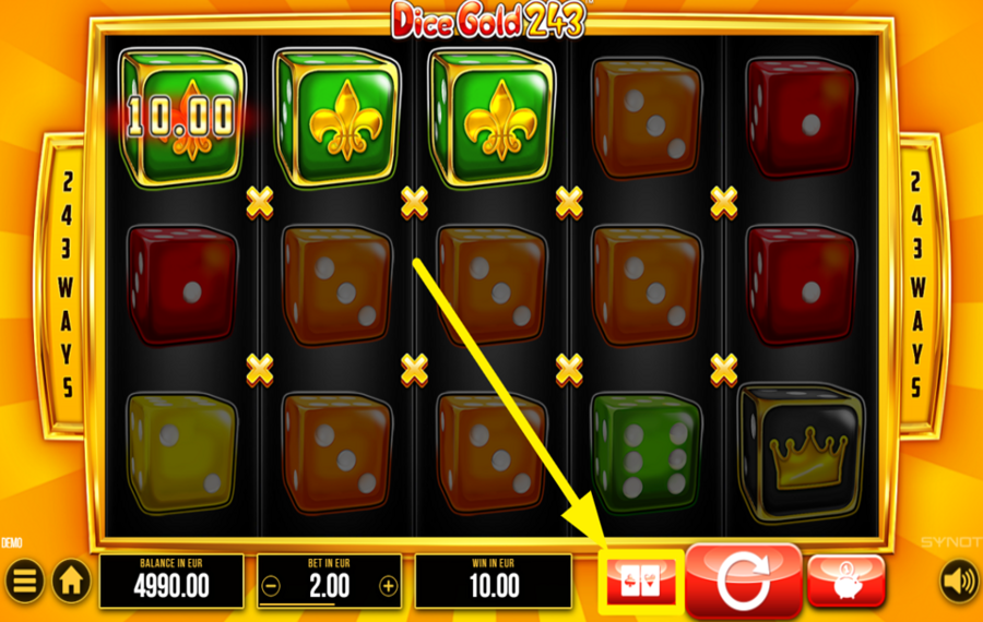 Dice Gold 243 Стремитесь к большему!