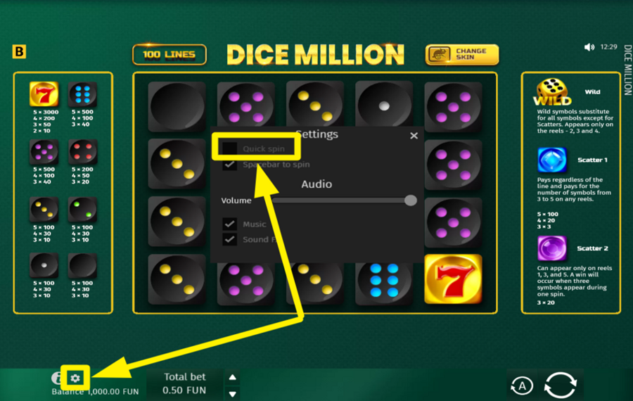 Dice Million АКТИВИРУЙТЕ ТУРБО-РЕЖИМ!