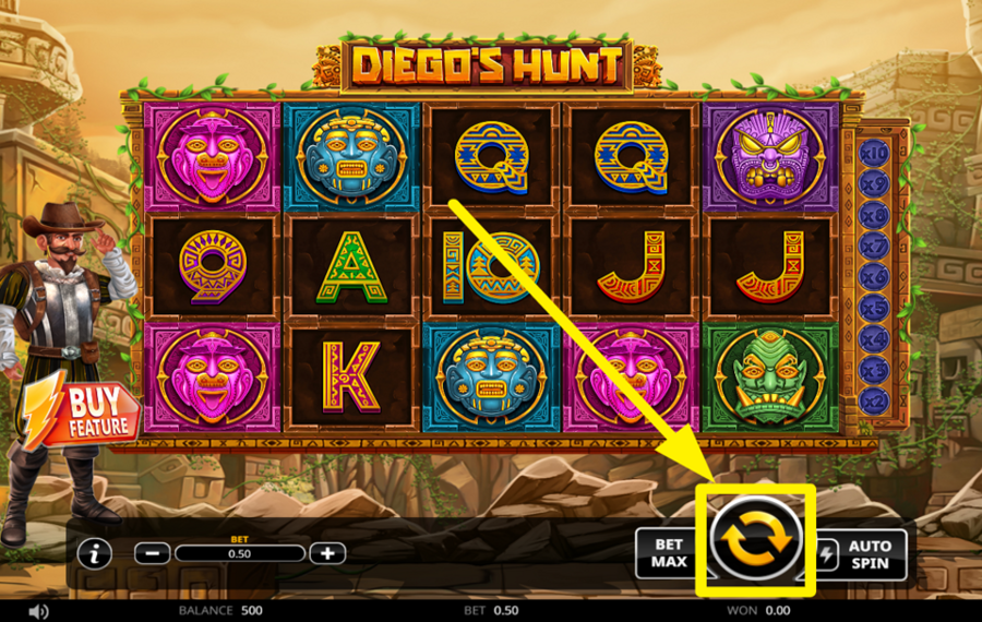 Diegos Hunt SPIN FOR SUCCESS.