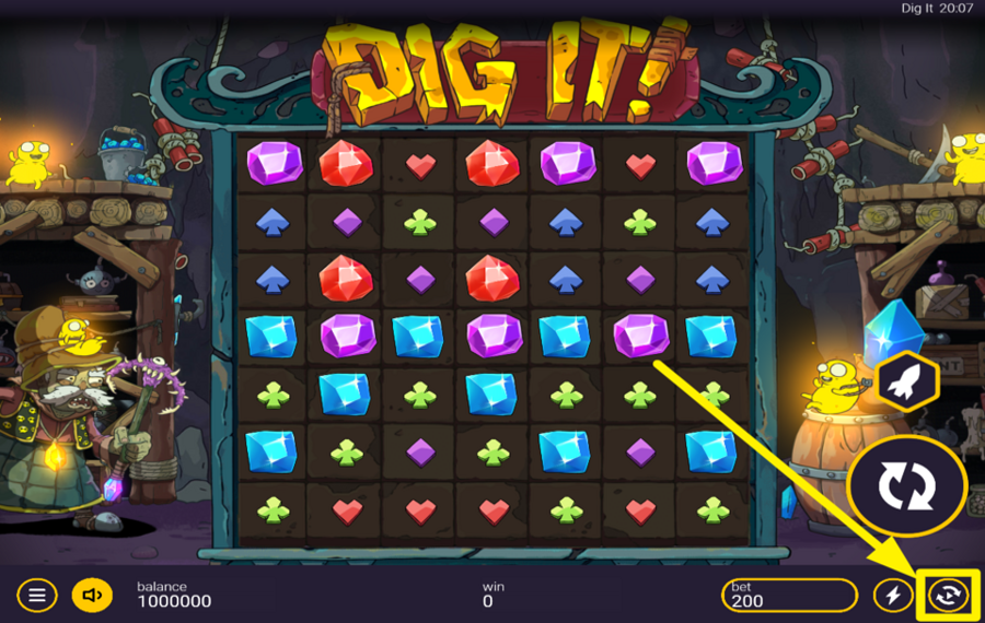 Dig It AUTOPLAY AKTIVIEREN.