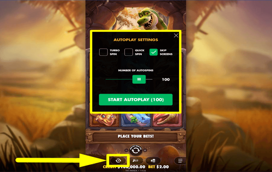 Dino Drop AUTOPLAY AKTIVIEREN.