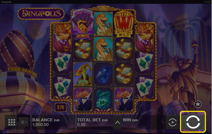 Dinopolis Spin the reels!