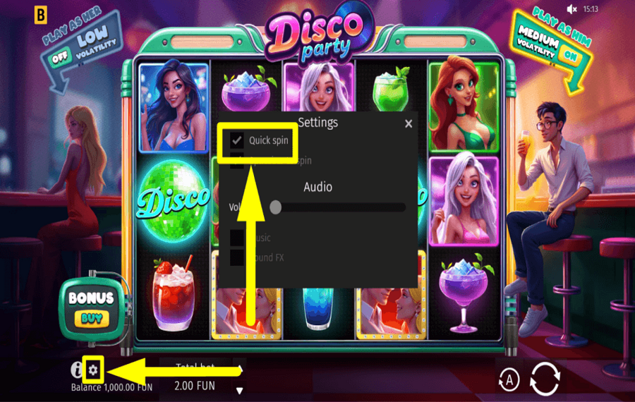 Disco Party УСКОРЬТЕ ИГРУ.