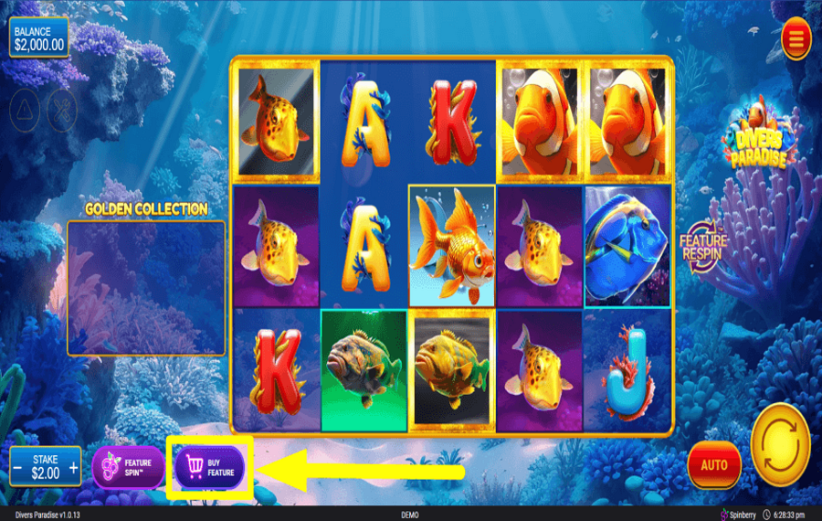 Divers Paradise PURCHASE EXTRA GAMES.