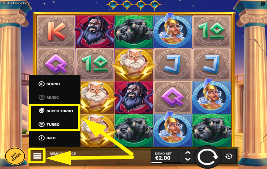 Divine Drop CHANGE THE SPEED.