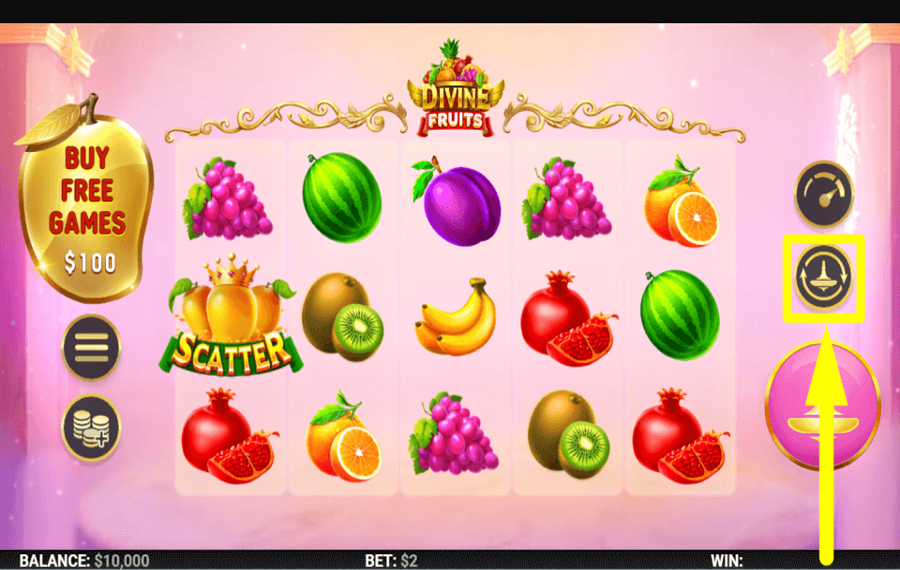 Divine Fruit VALUTARE LA RIPRODUZIONE AUTOMATICA.