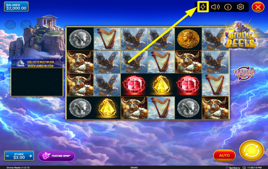 Divine Reels MAXIMIZE THE SPEED.