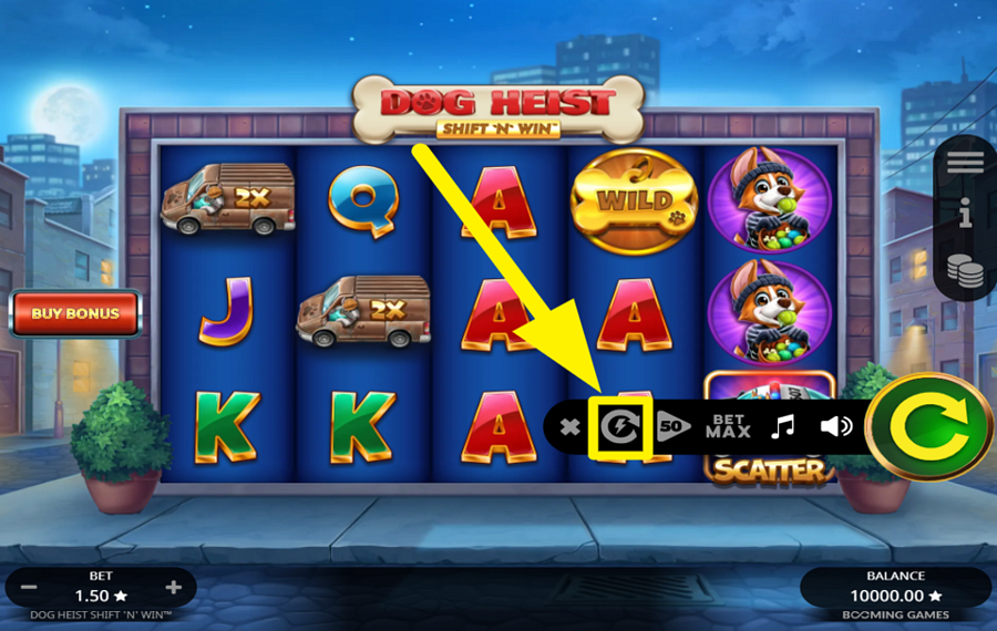 Dog Heist Shift N Win UNLEASH TURBO CHARGE!