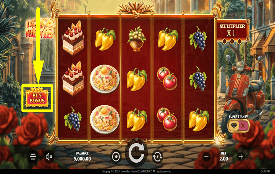 Dolce Far Niente ACQUIRE THE BONUS.