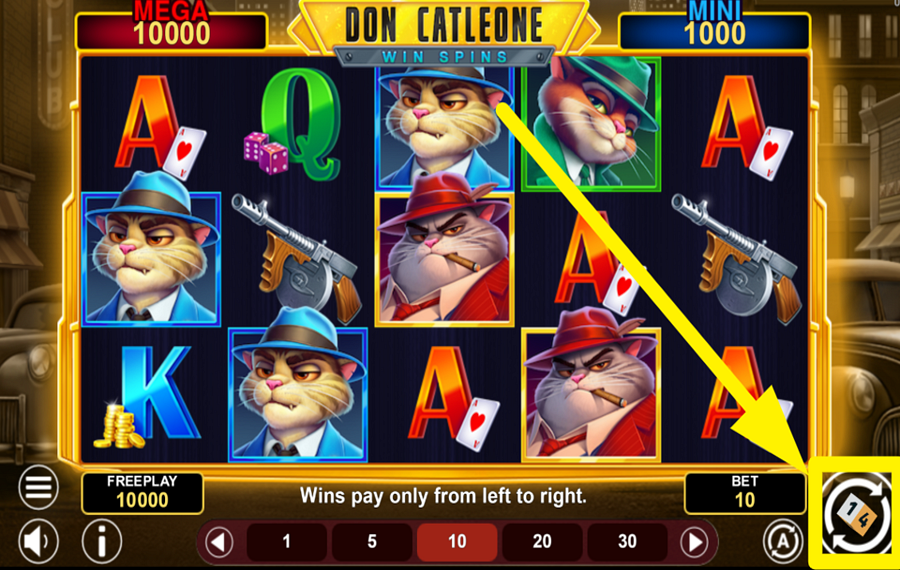 Don Catleone Win Spins EMBARK ON YOUR GAME!