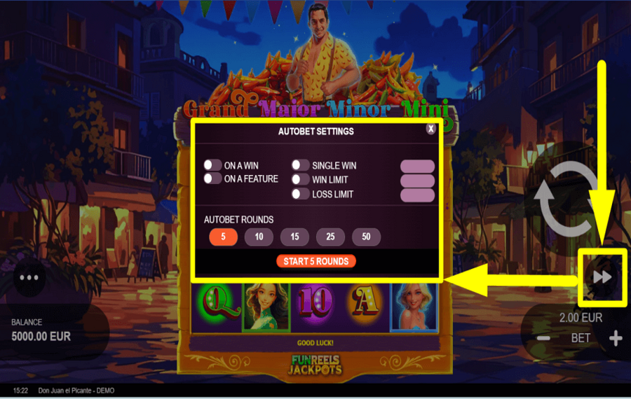 Don Juan el Picante AUTOMATE THE TURNS.