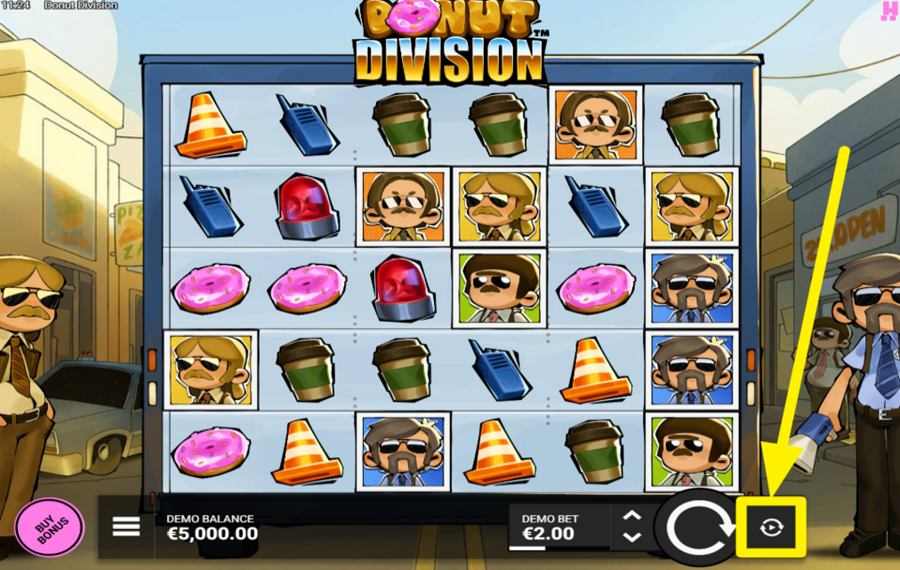 Donut Division UTILICE LA FUNCIÓN DE REPRODUCCIÓN AUTOMÁTICA.