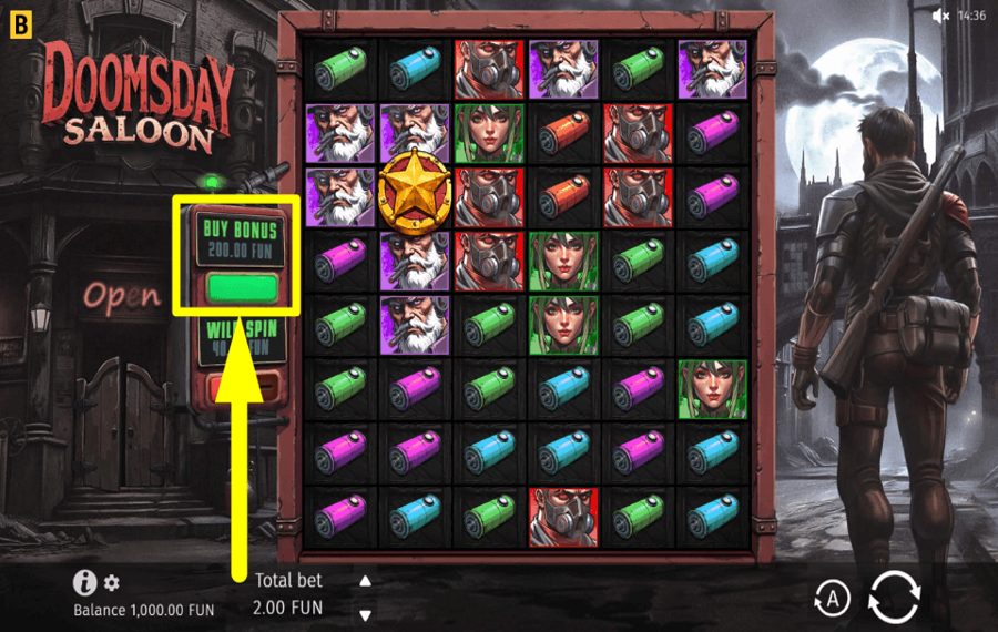 Doomsday Saloon APLICA EL BONO.