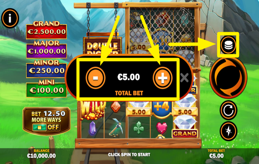 Double Digger DECIDE TU APUESTA.