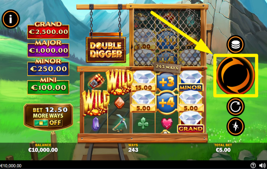Double Digger ¡ENTRE EN LA ACCIÓN!