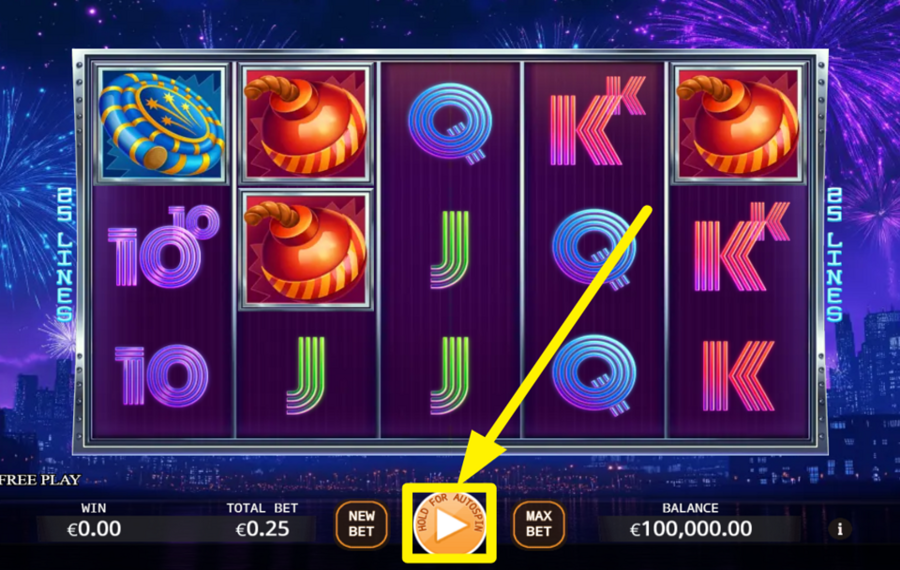 Double Fireworks SPIN FOR VICTORY!