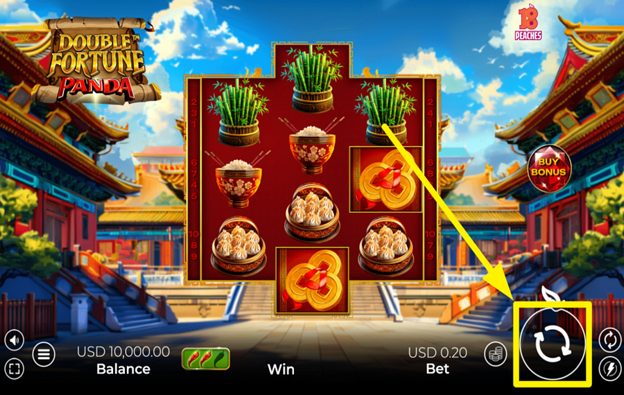 Double Fortune Panda SPIN TO WIN!