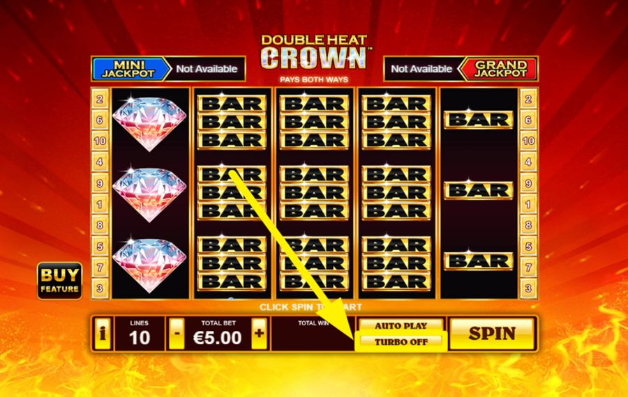 Double Heat Crown ИЗМЕНИТЕ СКОРОСТЬ.