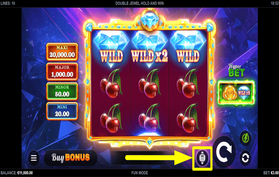 Double Jewel Hold and Win ДЕЛАЙТЕ СТАВКУ.