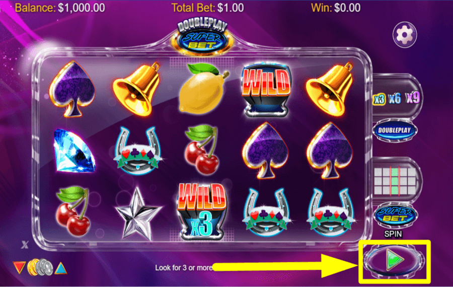 Double Play SuperBet STARTEN SIE DAS SPIEL.