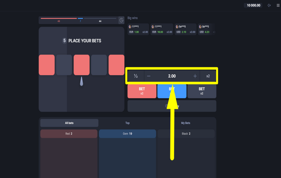 Double Roulette DÉCIDEZ LES ENJEUX.