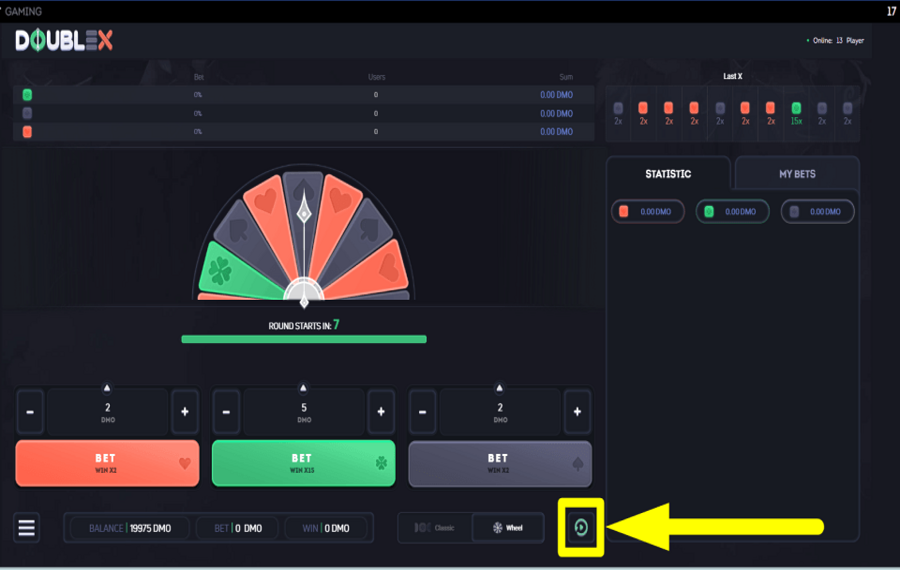 Double X AUTOPLAY AKTIVIEREN.