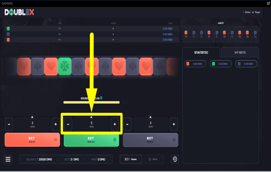 Double X DEN PFEILER ANPASSEN.