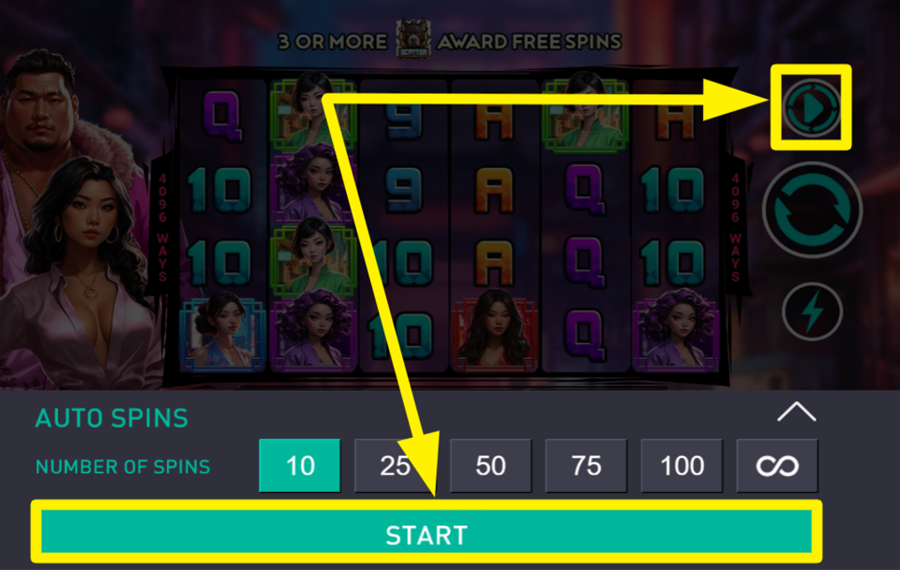 Downtown Outlaws UTILIZZA LA FUNZIONE DI RIPRODUZIONE AUTOMATICA.