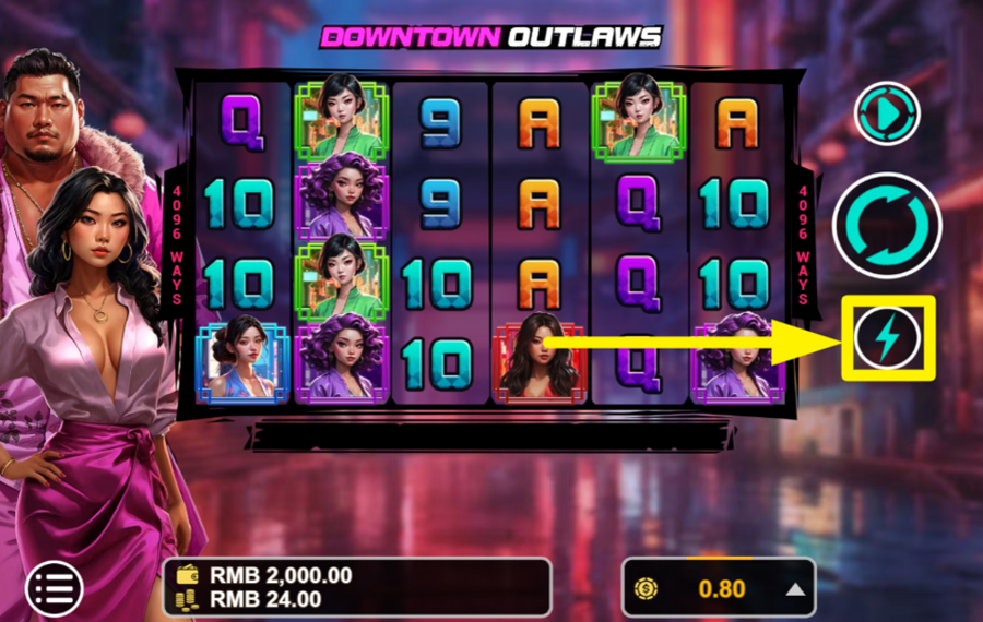 Downtown Outlaws AUMENTA LA VELOCITÀ.