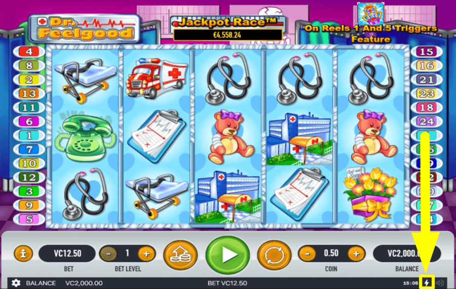 Dr Feelgood ИСПОЛЬЗУЙТЕ ФУНКЦИЮ «БЫСТРОЕ ВРАЩЕНИЕ».