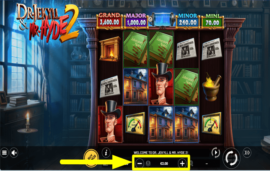 Dr Jekyll and Mr Hyde 2 FISSA LA POSTA IN GIOCO.