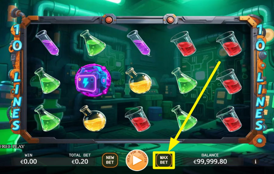 Dr Mad ACTIVATE THE ULTIMATE WAGER LEVEL.