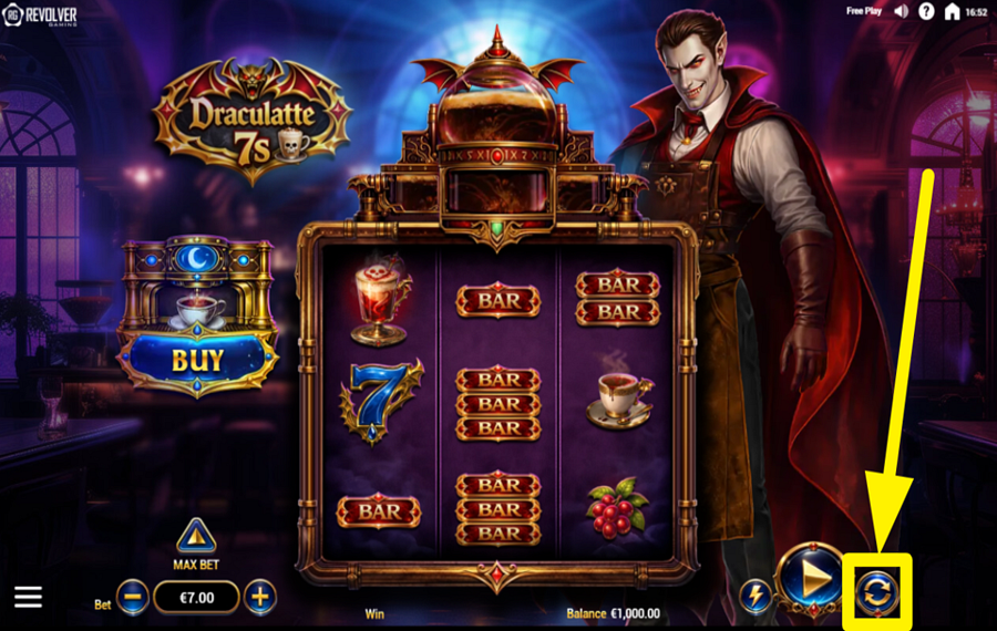 Draculatte 7s ЗАПУСК АВТОМАТИЧЕСКОГО ВРАЩЕНИЯ.