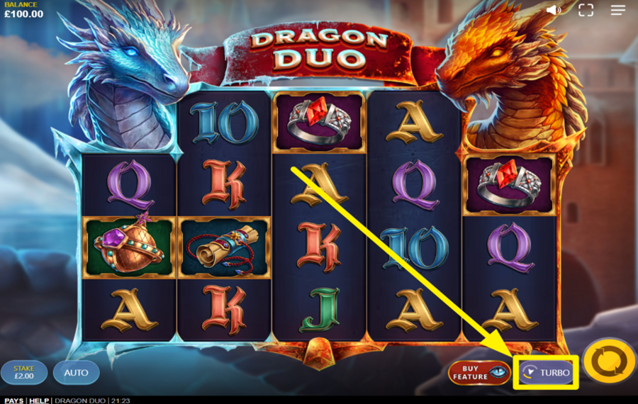 Dragon Duo РАСКРОЙТЕ ТУРБО-ЗАГРУЗКУ.
