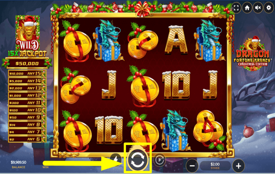 Dragon Fortune Frenzy Christmas Edition PUNTA ALLE RICOMPENSE.