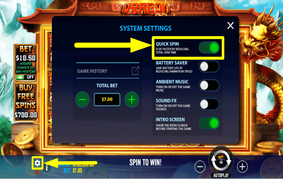 Dragon Gold 88 ACELERA EL JUEGO.