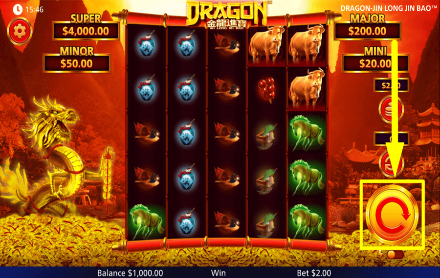 Dragon Jin Lon Lin Bao CLIQUEZ SUR TOURNER POUR GAGNER.
