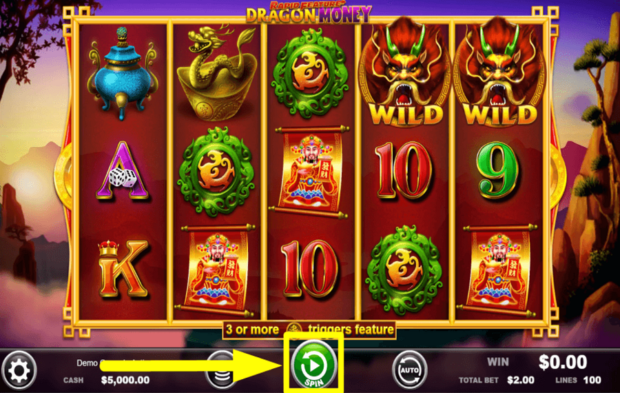 Dragon Money Rapid Feature НАЧНИТЕ ИГРУ.