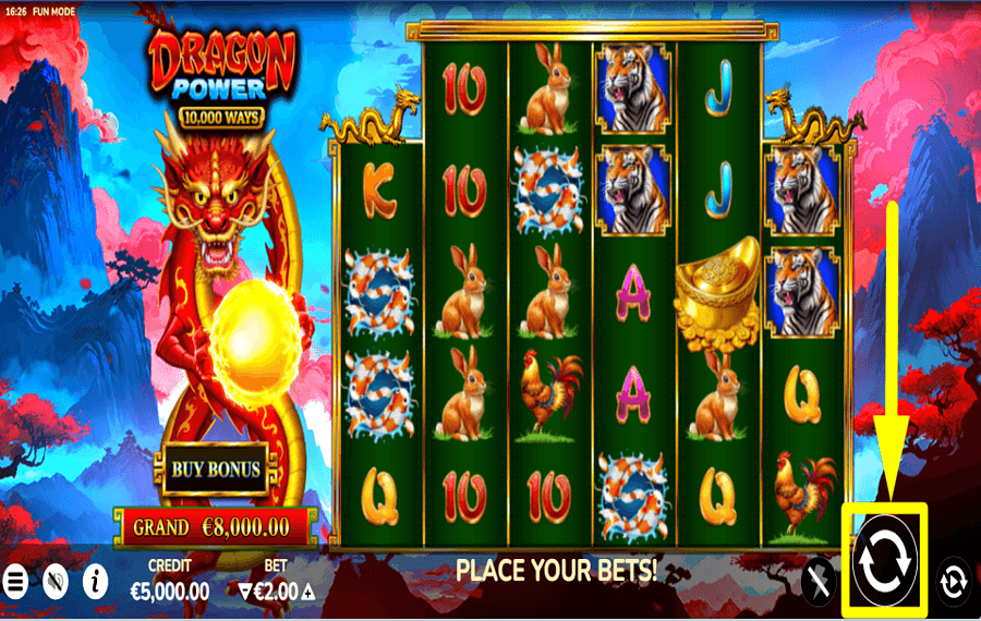 Dragon Power 10000 Ways GIRA LOS CARRETES.