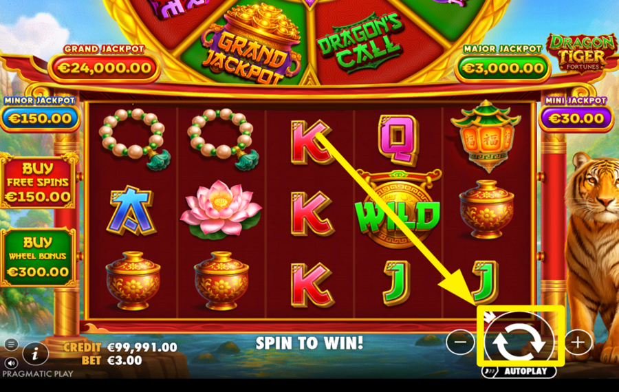 Dragon Tiger Fortunes DÉCLENCHEZ L'EXCITATION !